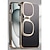 billige iPhone-etuier-linse solbriller hård klar holder telefon cover til iphone 12 13 14 15 pro max stødsikker silikone akryl stand telefon cover