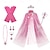 cheap Movie &amp; TV Theme Costumes-Cinderella Princess Elsa Princess Cosplay Jewelry Accessories Girls&#039; Movie Cosplay Cosplay Halloween Blue 1 Yellow Pink Children&#039;s Day Masquerade Gloves Crown Cloak