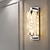 billiga Vägglampor för inomhusbelysning-led ljuskrona ljus, modern kristall inomhus vägglampa, sänggavel lampor för sovrum hall vardagsrum hotell, varmvit+vit+kall vit,31,5/48cm 110-120v 220-240v