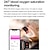 economico Smartwatch-696 TK63 Orologio intelligente 1.91 pollice Intelligente Guarda Bluetooth ECG + PPG Monitoraggio della temperatura Pedometro Compatibile con Android iOS Da uomo Chiamate in vivavoce Promemoria di