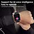 cheap Value Picks-F57 Smart Watch 1.91 inch Smartwatch Fitness Running Watch Bluetooth Pedometer Call Reminder Activity Tracker Compatible with Android iOS Unisex Long Standby Hands-Free Calls Waterproof IP 67 35mm