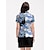 abordables Collection de créateurs-Femme T-shirt POLO Bleu Manche Courte Top Vêtements de golf pour femmes, tenues, vêtements