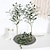billige Kunstige planter-kunstige oliventregrener for hjemmeinnredning: gjør-det-selv skrivebordsdekorasjon som vanligvis brukes til vasearrangementer, hjem, restaurant, kontorborddekor