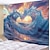 levne krajinářský gobelín-mořská vlna srdce visící gobelín nástěnné umění velký gobelín nástěnná malba výzdoba fotografie pozadí deka opona domácí ložnice dekorace obývacího pokoje