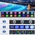 Недорогие Подводное освещение-2шт светодиодный подводный светильник многоцветный светодиодный светильник для дайвинга в бассейне USB перезаряжаемый погружной декоративный светильник с таймером дистанционного управления изменением цвета аквариума ночник