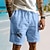 baratos Shorts gráficos masculinos-Crânio peixe impresso shorts de algodão masculino shorts havaianos cordão elástico na cintura conforto respirável ao ar livre férias curto