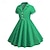 Χαμηλού Κόστους Ιστορικές &amp; Vintage Στολές-Πουά Ρετρό / Βίντατζ Δεκαετία του 1950 Φορέματα Φόρεμα A-Line Φόρεμα Flare Κοριτσίστικα Πουά Χριστούγεννα Εκδήλωση / Πάρτι Κοκτέιλ Πάρτι Χοροεσπερίδα Παιδικά Φόρεμα