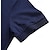 cheap Classic Polo-Men&#039;s Golf Shirt Golf Polo Work Casual Lapel Short Sleeve Basic Modern Color Block Patchwork Button Spring &amp; Summer Regular Fit Navy Blue Golf Shirt