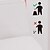 cheap Wall Stickers-Bathroom Creative Prohibition Signs Toilet Decals - Removable Stickers for Bathroom Home Decor - Toilet Wall Stickers for Unique Background Decoration