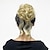voordelige Chignons-Chignons Knot Synthetisch haar Haar stuk Haarextensies Golvend Springerige krullen Feest Dagelijks Alledaagse kleding Beige Blond # 18