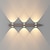 Недорогие Настенные светодиодные светильники-Настенный светильник для дома, металлический акрил, с беспроводной зарядкой, для спальни, гостиной, с несколькими головками, теплый свет, 25-46 см, 110-120 В, 220-240 В