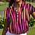お買い得  デザイナーコレクション-女性用 ポロシャツ ライトピンク ブルー 半袖 日焼け防止 トップス 縞柄 レディース ゴルフウェア ウェア アウトフィット ウェア アパレル