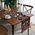 olcso Asztali díszterítők-William Morris ihlette art style print country stílusú asztali futó, konyhai étkezőasztal dekoráció, print dekor asztali futók beltéri kültéri parasztházhoz, esküvői születésnapi parti dekorációhoz