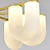 ieftine Candelabre Unice-candelabre 4/6/8 cap 55/70/90cm sufragerie moderna lumini camera restaurant ramuri cupru iluminat simplu candelabru din sticla din cupru 110-240v
