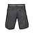 cheap Cargo Shorts-Men&#039;s Cargo Shorts Shorts Multi Pocket Plain Wearable Short Casual Daily Holiday Cotton Blend Fashion Classic Fuchsia Gray