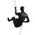 billige metal blik skilt-1 stk moderne enkel harpiksskulptur kreativ bjergbestigning mand vægskulptur hånd færdig vægkunst statue klippeklatrefigur