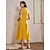 cheap Design Cotton &amp; Linen Dresses-Women&#039;s Shirt Dress Maxi Dress Cotton Linen Pleated Button Casual Daily Vacation Shirt Collar Sleeveless Summer White Yellow