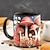 ieftine Cupe &amp; Căni-Cana cu ciuperci magice 3d, cana de cafea cu ciuperci, ceașcă de ceai din ceramică, noutate amuzantă, ceașcă ceramică de 11 oz pentru mașina de spălat vase, cu microunde, cadouri ideale pentru bărbați