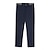 abordables Pantalones de vestir-Hombre pantalones de traje Pantalones Empresa Bolsillo Pierna recta Plano Comodidad Transpirable Longitud total Formal Boda Negocio Moderno Casual Negro Azul Oscuro Elástico