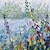 levne Květinové či botanické obrazy-ruční olejomalba plátno nástěnná umělecká dekorace moderní květiny krajina pro domácí výzdobu válcovaný bezrámový nenatažený obraz