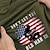 Χαμηλού Κόστους Ανδρικά 3D T-shirts-Γραφική Αμερικάνικη σημαία Καθημερινά Υψηλής Ποιότητας Ρετρό / Βίντατζ Ανδρικά 3D εκτύπωση Μπλουζάκι Υπαίθρια Αθλήματα Αργίες Εξόδου Κοντομάνικη μπλούζα Μαύρο Βαθυγάλαζο Καφέ Κοντομάνικο