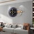 halpa Seinäkoristeet-ylellinen hiljainen seinäkello moderni design olohuone kodin sisustus iso seinäkoristelu kellot talon sisustus seinäkellon neula 80 * 38 cm 100 * 48 cm