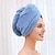 cheap Towels-Dry Hair Cap Embroidery Cap Double-Layer Shower Cap Quick-Drying Strong Water Absorption Thickened Home Bag Hair Dry Hair Towel Back To School College Student