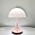 cheap Table Lamps-Aluminum Table Lamp Mushroom Shaped Rechargeable Stepless Dimming Indoor Bedroom Restaurant Bar Decoration Atmosphere Lamp Type-C