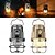baratos Luzes e lanternas de acampamento-Lanterna de acampamento recarregável luz de barraca portátil recarregável ipx4 acessório de iluminação externa à prova d'água para caminhadas, pesca, decoração de barraca de acampamento ao ar livre 1
