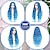 Недорогие Парики к костюмам-парики для Хэллоуина косплей длинный синий парик 28-дюймовая средняя часть синтетический парик реалистичные подарки на Хэллоуин парики для женщин ежедневное использование красочные парики синие