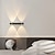 Недорогие Настенные светодиодные светильники-Настенный светильник для дома, металлический акрил, с беспроводной зарядкой, для спальни, гостиной, с несколькими головками, теплый свет, 25-46 см, 110-120 В, 220-240 В