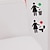 voordelige Muurstickers-badkamer creatieve verbodsborden toiletstickers - verwijderbare stickers voor badkamerinterieur - toiletmuurstickers voor unieke achtergronddecoratie