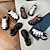 halpa Naisten sandaalit-Naisten Sandaalit Roomalaiset kengät Fisherman sandaalit ulko- Päivittäin Paksu korko Varpaat peitetty Vapaa-aika Mukavuus PU Hopea Musta Ruskea