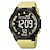 זול שעונים דיגיטלים-SKMEI גברים שעון דיגיטלי חוץ ספורטיבי אופנתי שעון יד זורח שעון עצר Alarm Clock לוח שנה ג&#039;ל סיליקון שעון