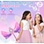 preiswerte Kinder&quot;-Kindermädchenkleid mit elektrischer Seifenblasenmaschine, Kinderkleid für kleine Mädchen, Regenbogenblumenparty, Pailletten, plissierte Schleife, rosarot, knielang, ärmellos, niedliche Kleider
