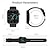 billige Smartwatches-M1 Smart Watch 1.83 inch Smartur Bluetooth Skridtæller Samtalepåmindelse Aktivitetstracker Kompatibel med Android iOS Dame Herre Lang Standby Handsfree opkald Vandtæt IP 67 45,5 mm urkasse
