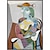 levne Abstraktní malby-ruční výroba pablo picasso rám portrét marie-thrse 1937 abstraktní figurativní malba na plátně picasso nástěnné umění kubismus malba olejomalba umělecká díla těžké texturované umění pro estetickou