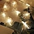 cheap LED String Lights-Fiber Optic Fairy String Lights 1.5M 10LED/3M 20LED Artificial Flower Decorative LED Light Battery Operated Garland Decoration Party Wedding Room Garden Decor