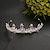 cheap Hair Styling Accessories-Bride&#039;s Crown Alloy Crystal Queen Hair Hoop for Children&#039;s Party Birthday Crown Simplified Wedding Crown Headpiece Jewelry Han