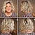 Недорогие старший парик-Мягкие волнистые средние парики, натуральные синтетические парики для женщин, ежедневный парик для косплея