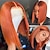 preiswerte Echthaarperücken mit Stirn-Spitzenkappe-Kurze gerade Bob-Perücke in Ingwer, 13 x 4, Spitze vorne, freier Teil, brasilianisches Haar, gerade, orangefarbene Perücke, 150 % Dichte
