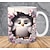 abordables Mugs et tasses-Tasse en céramique de hibou 3D - conception d&#039;espace créative - tasse d&#039;oiseau animal pour le thé, le lait, le café - décoration de table à la maison - cadeau idéal pour les amoureux des oiseaux et