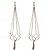 abordables Décorations murales-1pc jardinage plante panier suspendu avec sac en filet pour pot de fleurs corde de jute suspension planteur fait à la main pot de fleur sac en filet paniers de suspension pour plantes faits à la main