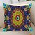 cheap Boho Style-Double Sided Throw Pillow Cover Colorful Mandala for Holiday Party Decoration Home Decoration Room Car Decoration Bedroom Decoration Living Room Decoration (Pillow Insert Not Included)