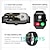 baratos Smartwatch-Smartwatch 1.9 polegadas, tela cheia, bluetooth, chamada, monitor de frequência cardíaca, sono, 100 modelos esportivos, relógio inteligente para homens e mulheres