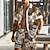 cheap Men&#039;s Printed Shirt Sets-Ethnic Pattern Men&#039;s Resort 3D Printed Hawaiian Shirt And Shorts Set Regular Fit Short Sleeve Beach Shirts Suits Summer Vacation Daily Wear S TO 3XL