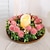 billige Kunstige blomster og vaser-blomsterkrans realistisk krysantemum, plommeblomst, kunstige plastblomster i skogsstil: veggdekorasjon til hjemmet, stor blomsterkrans