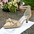 abordables Zapatos de boda-Mujer Tacones Zapatos de boda Fiesta Pajarita Tacón de Aguja Dedo Puntiagudo Elegante Satén Tira de tobillo Vino Negro Blanco