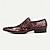 cheap Men&#039;s Slip-ons &amp; Loafers-Men&#039;s Loafers &amp; Slip-Ons Wine Red Brown Black Italian Leather Comfortable Slip Resistant Slip-on