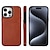 رخيصةأون جرابات آيفون-هاتف غطاء من أجل iPhone 15 Pro Max iPhone 14 13 12 11 Pro Max Mini SE X XR XS Max 8 7 Plus غطاء خلفي نحيل جداً غير اصفرار فتحة لبطاقة مكتب  /  الأعمال TPU جلد PU